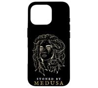 Stoned by Medusa Mythologie grecque Dieu grec antique humoristique Coque pour iPhone 16 Pro