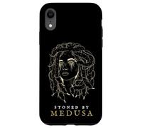 Stoned by Medusa Mythologie grecque Dieu grec antique humoristique Coque pour iPhone XR