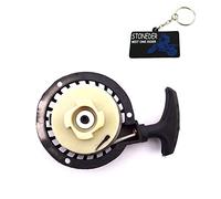 STONEDER Démarreur à recul en Aluminium pour Moteur 2 Temps 47cc 49cc de Mini-Moto, Moto VTT, Quad.