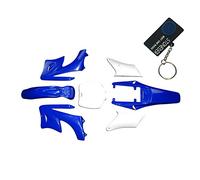 STONEDER - Kit de carrosserie Bleu - 7 pièces en Plastique Haute résistance - Garde-Boue - Carénage - pour Mini Moto de Cross Chinoise Apollo Orion 47 CC - 49 CC - 2 Temps