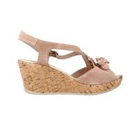 Stonefly - Compensées en velours Marlene II Style - Femme - Chaussures - Brun - Taille: 38 EU