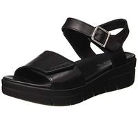Stonefly Femme Aqua III 2 Nappa Sandales Bride Cheville, Nero Black 000, 40 EU