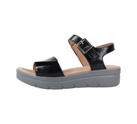 Stonefly - Sandale compensée Aqua III 2 - Femme - Chaussures - Noir - Taille: 38 EU