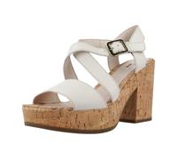 Stonefly - Sandales Compensées Blanches Design Élégant Décontracté - Femme - Chaussures - Blanc - Taille: 39 EU