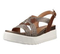 Stonefly Sandales compensées Femme - Brun Modèle 220895 220895 Cuir, Chesnut, 36 EU