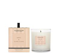 Stoneglow Modern Classics Bougie en Verre avec Verre Différents parfums - Modern Classics New - Orris & Ylang Ylang Candle