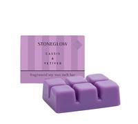 Stoneglow Modern Classics Collection - Cassis & Vetiver Cire de soja fondue (Violet) 79 g, Cassis, Vétiver, Cerises Noires, Baies Rouges