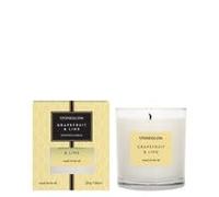 Stoneglow The Signature Collection - Bougie parfumée Pamplemousse et citron vert - Verre dans une boîte (jaune)