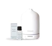 Stoneglow White Modern Classics Kit de démarrage diffuseur de parfum avec sel de mer et huile parfumée mousse de chêne
