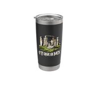Stonehenge Angleterre Souvenir Stonehenge Gobelet isotherme en acier inoxydable double paroi