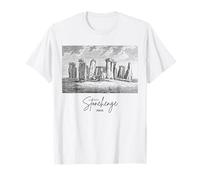Stonehenge Souvenir Angleterre Grande-Bretagne Heritage Art T-Shirt