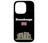 Stonehenge Voyage Souvenir Ancien Cercle Pierre Amant Drapeau du Royaume-Uni Coque pour iPhone 14 Pro