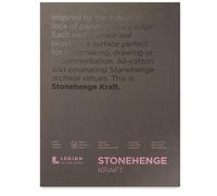 Stonehenge Yupo Bloc de papier légion (L21 STP250KR912), 22,9 x 30,5 cm, papier kraft, 15 feuilles