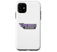 Stonehill College Skyhawks Text Logo Coque pour iPhone 11
