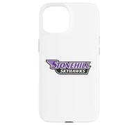 Stonehill College Skyhawks Text Logo Coque pour iPhone 15