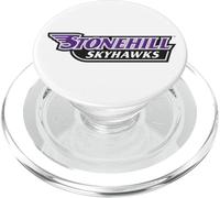 Stonehill College Skyhawks Text Logo PopSockets PopGrip pour MagSafe