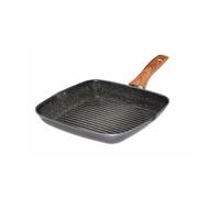STONELINE® Back to Nature poêle à griller 28 cm | sans couvercle - aspect bois