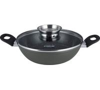 STONELINE® CERAMIC poêle à servir en céramique 28 cm | avec couvercle