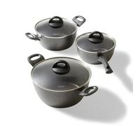 STONELINE Ceramic set de casseroles pour induction, 6 pièces,