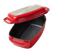 STONELINE Cocotte à induction 40 x 22 cm, 5,6 L, cocotte avec couvercle