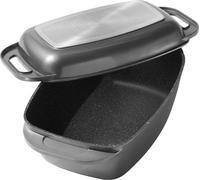 STONELINE® cocotte Gris 43x26 cm | avec couvercle