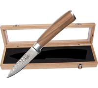 STONELINE® couteau à éplucher 20 cm | Damas - coup de marteau