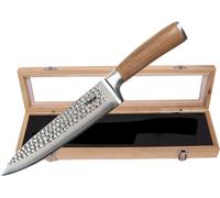 STONELINE® couteau de chef 34 cm | Damas - martelé
