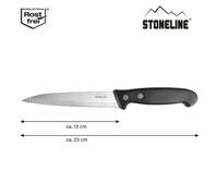 STONELINE® couteau universel en acier inoxydable 23 cm