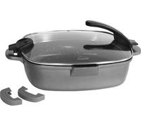 STONELINE® FUTURE poêle à servir carrée 24 cm | avec couvercle