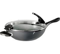STONELINE® FUTURE poêle wok 32 cm | avec couvercle