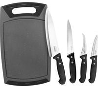 STONELINE® planche à découper 36x22 et set de couteaux 5 pièces