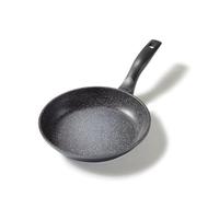 STONELINE Poêle à Frire 24 cm, Revêtement Antiadhésif avec de vraies particules de pierre, adaptée à l'Induction, Cuire sans Huile ni Graisse