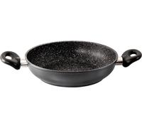 STONELINE Poêle à Servir 28 cm, Cuire sans Huile ni Graisse, Revêtement Antiadhésif avec de vraies particules de pierre, adaptée à l'Induction et au Four