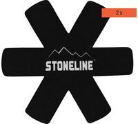 STONELINE® set de protection pour poêle 2 pièces | Noir