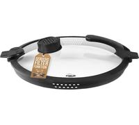 STONELINE® SMELL WELL FUTURE Couvercle en verre 32 cm avec fonction SMELL WELL | Noir
