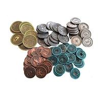 Stonemaier Games Scythe Metal Coins Board Game Addon, Accessory