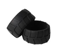 stonenect Lot de 2 protections de roue en caoutchouc compatibles avec robot Worx Landroid Robot S300 WR130E, M500 WR141E, M500 Plus WR165E, M700 WR142E, M1000 WR143E
