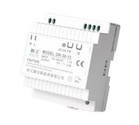 Stonenect Transformateur d'alimentation Rail Din Alimentation modulaire montable pour automatisation industrielle Boîtes de distribution Instrumentation Transformateurs (12V 2.5A DR-30-12)