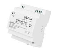 Stonenect Transformateur d'alimentation Rail Din Alimentation modulaire montable pour automatisation industrielle Boîtes de distribution Instrumentation Transformateurs (12V 5A DR-60-12)