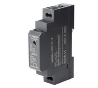 Stonenect Transformateur d'alimentation Rail Din Alimentation modulaire montable pour automatisation industrielle Boîtes de distribution Instrumentation Transformateurs (12 V 1.25 A HDR-15-12)