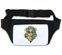 Stoner Medusa Sac banane Motif monstre grecque antique Blanc