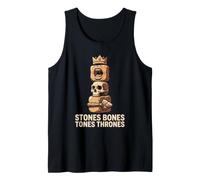 Stones Bones Tones Thrones : Quatre domaines d'anthropologie Débardeur