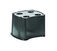 Stones Garden Support pour réservoir d'eau de pluie IBAS1-S433 - Anthracite - Soucoupe pour citerne d'eau de pluie