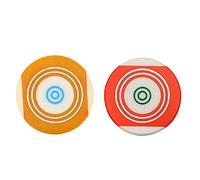StonKraft Carrom Board Striker Taille Standard avec étui (Lot de 2) - Pas de Choix de Couleur/Design - Couleurs Assorties…