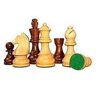StonKraft Pièces d'échecs en Bois - Hauteur du Roi 7,6 cm (3 Pouces) - Pièces d'échecs en Bois Style Stauton…