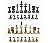 StonKraft Pièces d'Échecs en Laiton (3" Staunton)