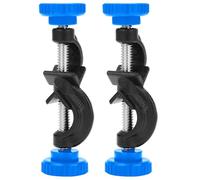 stonylab 2-Pack Pince de Laboratoire Réglable, Pinces Croix de Laboratoire Robuste, Corps en Alliage D'aluminium, Jusqu'à 13mm Tiges pour Utilisation en Laboratoire