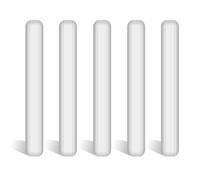 stonylab 5 Paquet Ensemble de Barre d'Agitation, 70 mm PTFE Magnétiques Revêtues stir bar Blanc Mélangeur à Agitation pour Agitateurs, 5 PK
