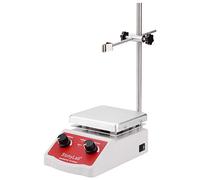stonylab Agitateur Magnétique Chauffant SH-2 à Double Commande, Capacité 2 L, Vitesse 100-2000 tr/min, Plaque Chauffante 12 x 12 cm, Température Max 380°C, Puissance Nominale 180W, 220V