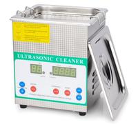 stonylab Numérique Nnettoyeur à Ultrasons, Professionnel Tout Usage Acier Inoxydable Ultrasonic Cleaner avec Minuterie à Affichage Numérique et Contrôle de la Chaleur pour Laboratoire 220V, 1.3L